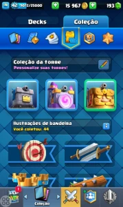 [+ Barato Do Site] Conta Clash Royale Gemada 8500 🏆