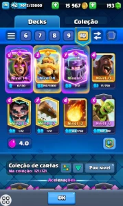 [+ Barato Do Site] Conta Clash Royale Gemada 8500 🏆