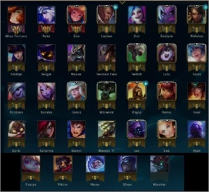 Conta platina 1 EX DIAMANTE 5 - League of Legends LOL