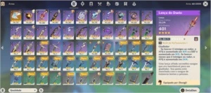Genshin Impact Zhongli, Ningguang, Jean, Mona + Atlas  AR 50