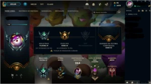 3 Contas De lol 1 conta de valorant beta junto - League of Legends