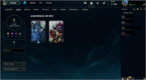 3 Contas De lol 1 conta de valorant beta junto - League of Legends