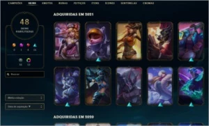 3 Contas De lol 1 conta de valorant beta junto - League of Legends