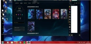 Conta lol Platina IV lvl 54, 36 campeões - League of Legends