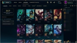 CONTA  - GOLD II - PLATINA IV (FLEX) - 52 SKINS - 133 CHAMP - League of Legends LOL