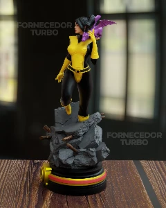 Kitty Pryde 3D - Arquivo .Stl Para Impressão 3D - Outros