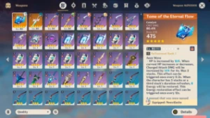 Ar 47 Neuvilette + Bis + Full Comp Buildada - Genshin Impact
