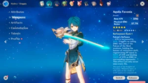 Ar 47 Neuvilette + Bis + Full Comp Buildada - Genshin Impact