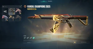 Valorant, Ouro Lvl 140 | Champions 2025 Butterfly + Vandal |