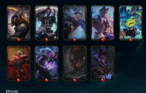 Conta LOL, MMR Gold, 163 Skins (Mid/Jungle/Top), All champs - League of Legends