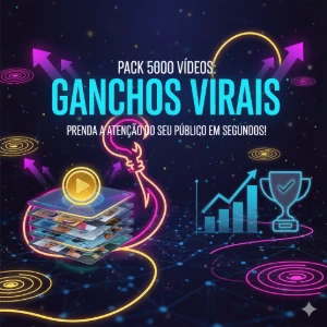 5.000 Ganchos Vídeos Virais🔥 - Vitalicio - Online🟢 - Outros