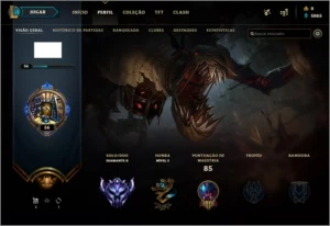 Conta league of legends DIAMANTE 2 LOL