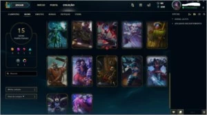 Vendo conta smurf borda de platina sem ter feito a md10 - League of Legends LOL
