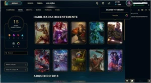 Vendo conta smurf borda de platina sem ter feito a md10 - League of Legends LOL