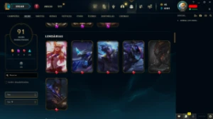 Conta LOL LVL 224 | 160 Campeões| 91 Skins |UNRANKED| 2016 - League of Legends