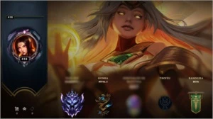 PROMOÇÃO CONTA COM 674 SKIN, MMR MESTRE - League of Legends LOL