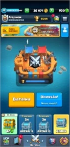 Conta de Clash Royale nvl 12 (quase 13)