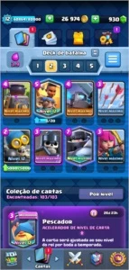 Conta de Clash Royale nvl 12 (quase 13)