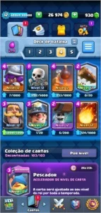 Conta de Clash Royale nvl 12 (quase 13)