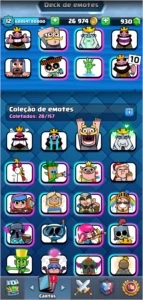 Conta de Clash Royale nvl 12 (quase 13)