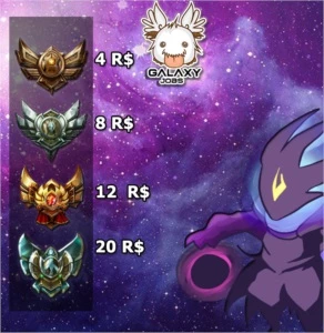Elojob Bronze ao Platina - League of Legends LOL