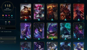 CONTA LOL- LVL 88 - 159 Champions - 118 Skins - FULL ACESSO - League of Legends