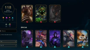 CONTA LOL- LVL 88 - 159 Champions - 118 Skins - FULL ACESSO - League of Legends