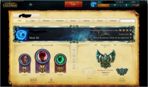 Conta de lol - League of Legends