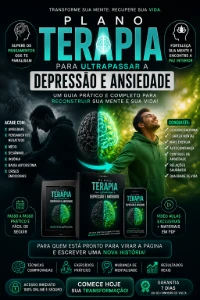 🧠✨ Curso Terapia Para Ultrapassar A Depressão E Ansiedade ✨
