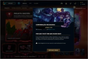 Conta platina 1 com 60% de win rate, 1 skin e 22 champs - League of Legends LOL