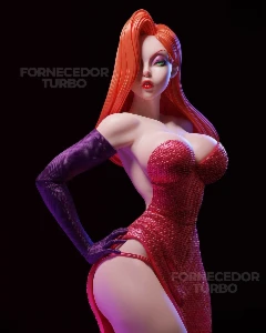 Jessica Rabbit 3D - Arquivo STL para impressão 3D - Outros