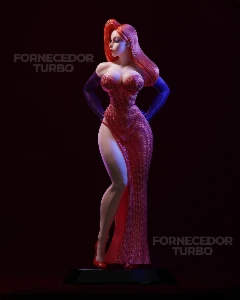 Jessica Rabbit 3D - Arquivo STL para impressão 3D - Outros