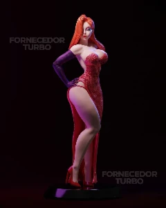Jessica Rabbit 3D - Arquivo STL para impressão 3D - Outros