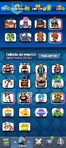 Conta Clash Royale