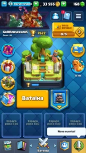 Conta Clash Royale