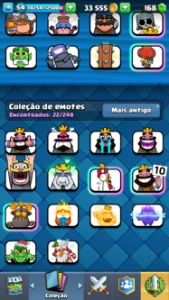 Conta Clash Royale