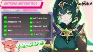 Hack Genshin Impact ( V6.1 ) ATUALIZADO