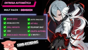Hack Genshin Impact ( V6.1 ) ATUALIZADO