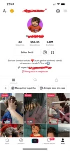 Conta tiktok 650k+ - Redes Sociais