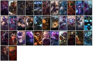 Conta platina 3 com 133 Champs e 58 Skins - League of Legends LOL