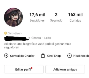 Contas kwai 1 a 19 mil seguidores! - Social Media