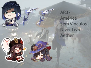 AR37 - Yelan + 2 BIS + Hutao + Mona - Genshin Impact