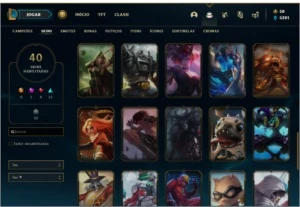 Conta Prata 4 Com Twitch Medieval - League of Legends LOL