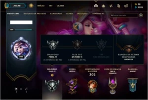 Conta Prata 4 Com Twitch Medieval - League of Legends LOL