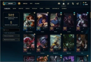 Conta Prata 4 Com Twitch Medieval - League of Legends LOL