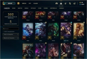 Conta Prata 4 Com Twitch Medieval - League of Legends LOL