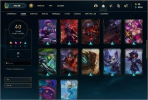 Conta Prata 4 Com Twitch Medieval - League of Legends LOL