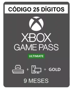 Game Pass Ultimate 25 Dígitos - Gift Cards