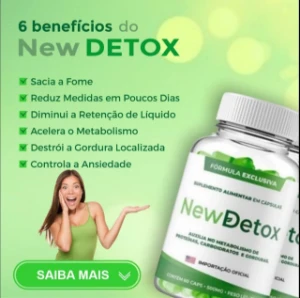 New Detox 100% original, cápsulas emagrecedoras - Products