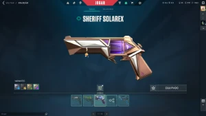 Conta valorant com diversas skins e rank ouro